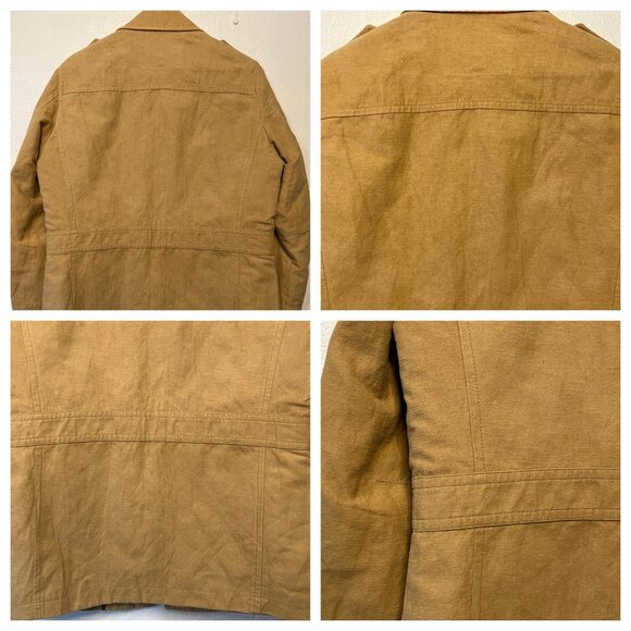 Banana Republic Heritage Men's Large Field Chore Coat Vintage Removable Liner - Picture 8 of 16